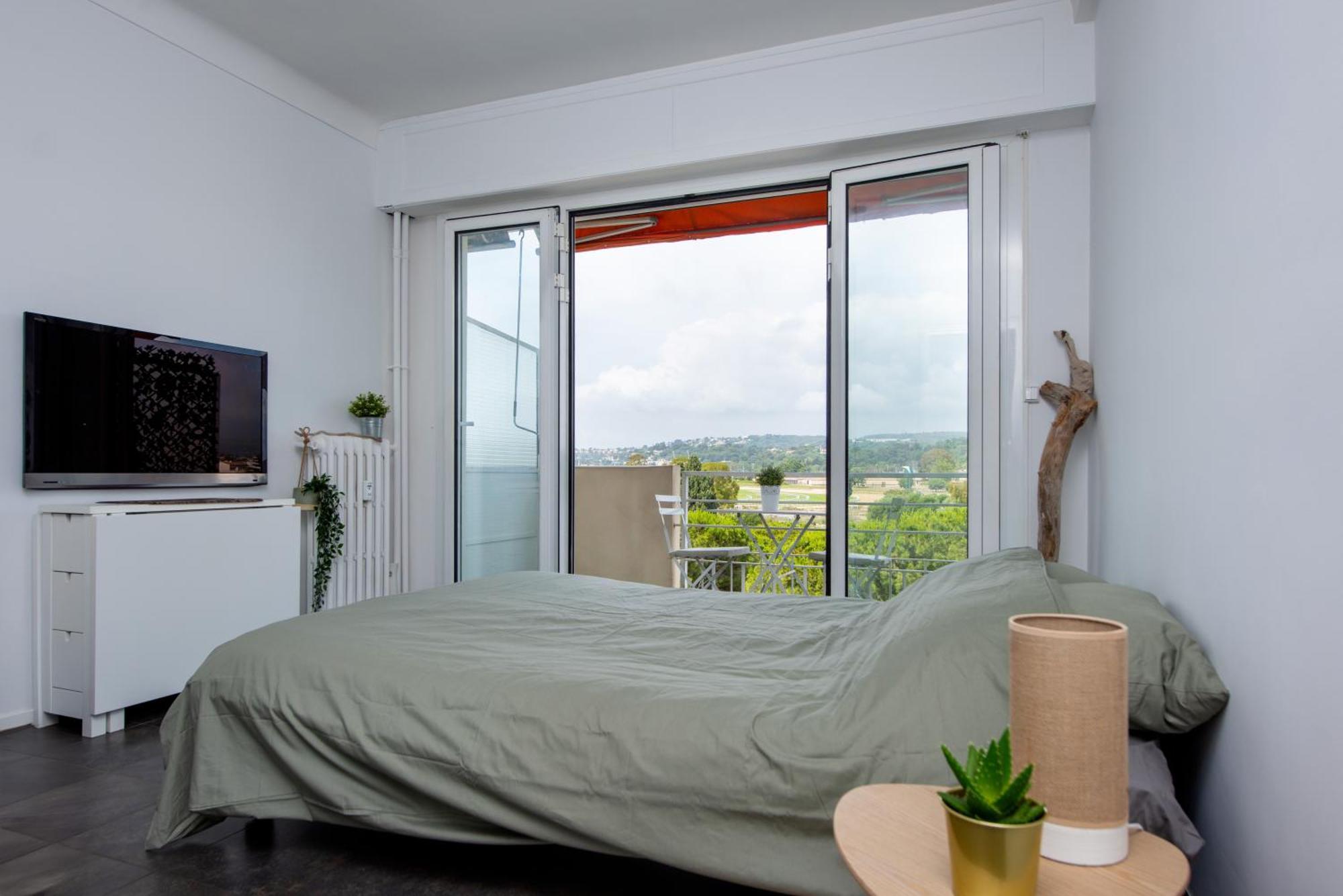 Appartement Vue Mer Cagnes-sur-Mer Exterior foto